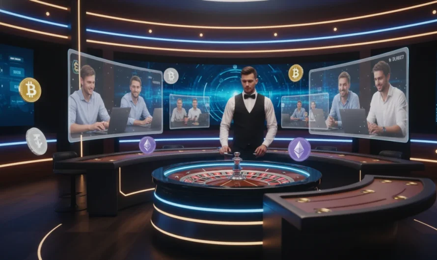 Kripto Kumarhanelerde Canlı Oyun Oynama: Gerçek Krupiyeler ve Hızlı İşlemler